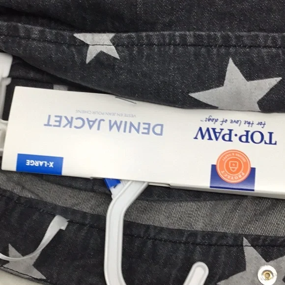 Top pow denim jacket, set of two size extra large for dog - Picture 9 of 9